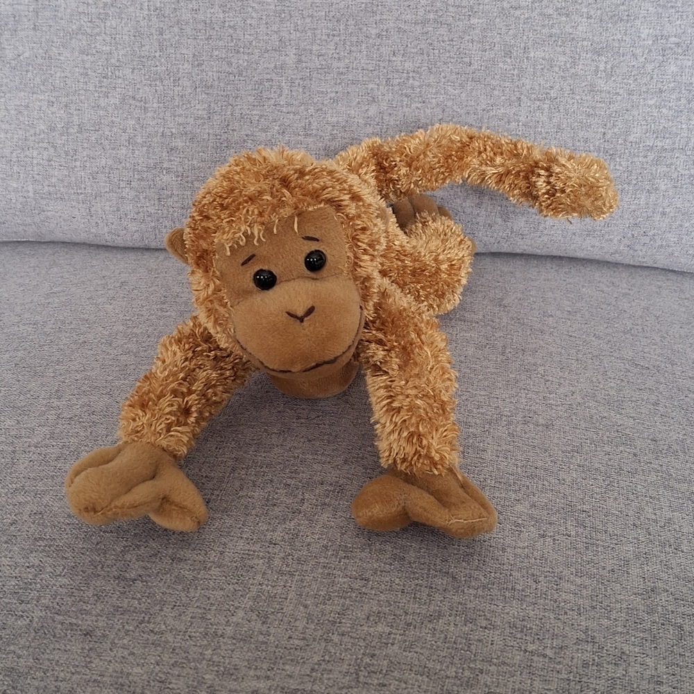 Brown Bendable  Plush Monkey 🐒